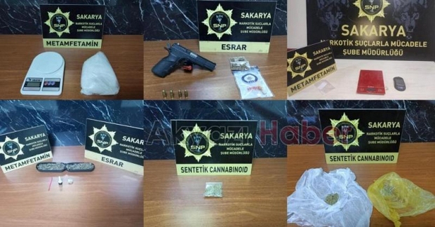 Narkotik operasyonlarında 121 kişi yakalandı