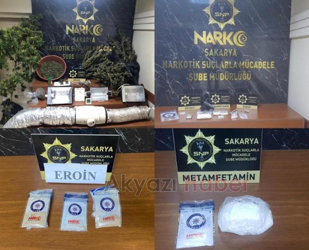 Narkotik operasyonlarında 121 kişi yakalandı