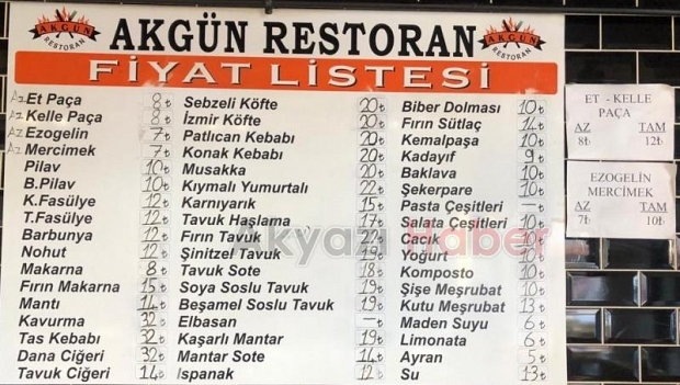 Akgün Restoran Lezzette ve İndirim de Sınır Tanımıyor!