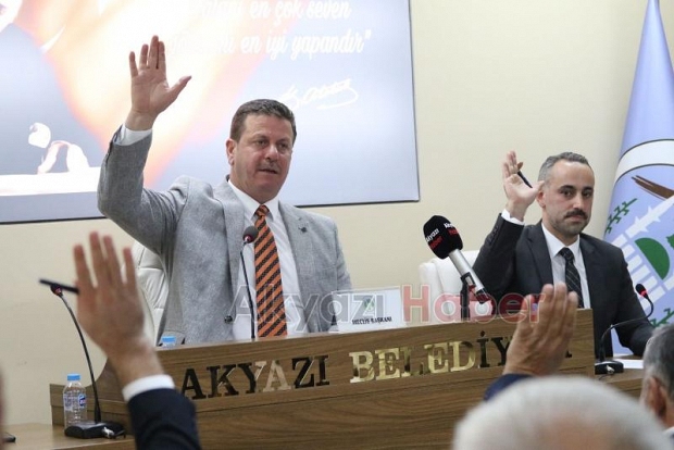Akyazı Belediyesi Kasım ayı olağan meclis toplantısı yapıldı