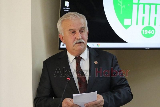 Akyazı Belediyesi Kasım ayı olağan meclis toplantısı yapıldı