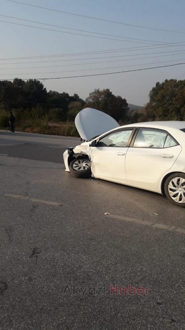 Akyazılı sürücü ölümden döndü