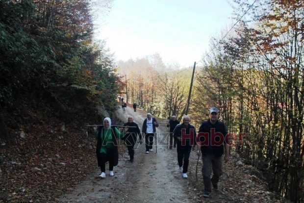 Sakarya basınından Keremali'de doğa yürüyüşü