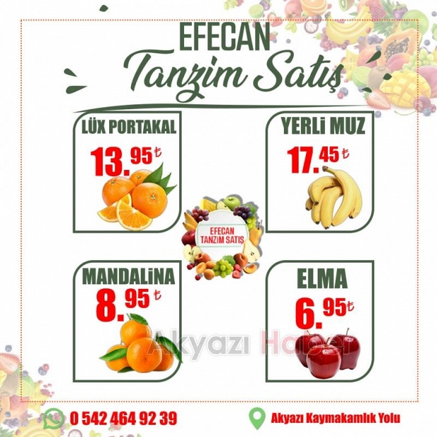Efecan Tanzim Satış'ta yüzde yüz lezzet