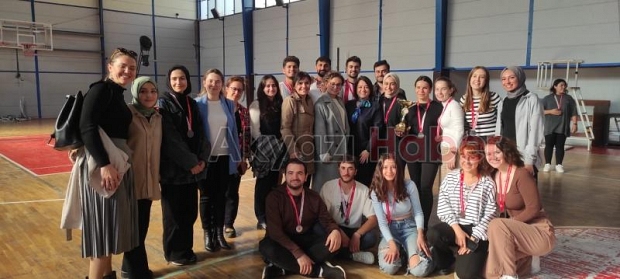 Akyazı Fakülte ve MYO'da Voleybol turnuvası