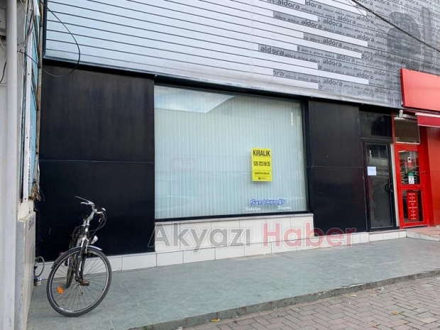 İlçe merkezinde kiralık dükkan