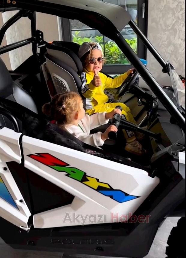 Zayn bu kezde ATV sürdü