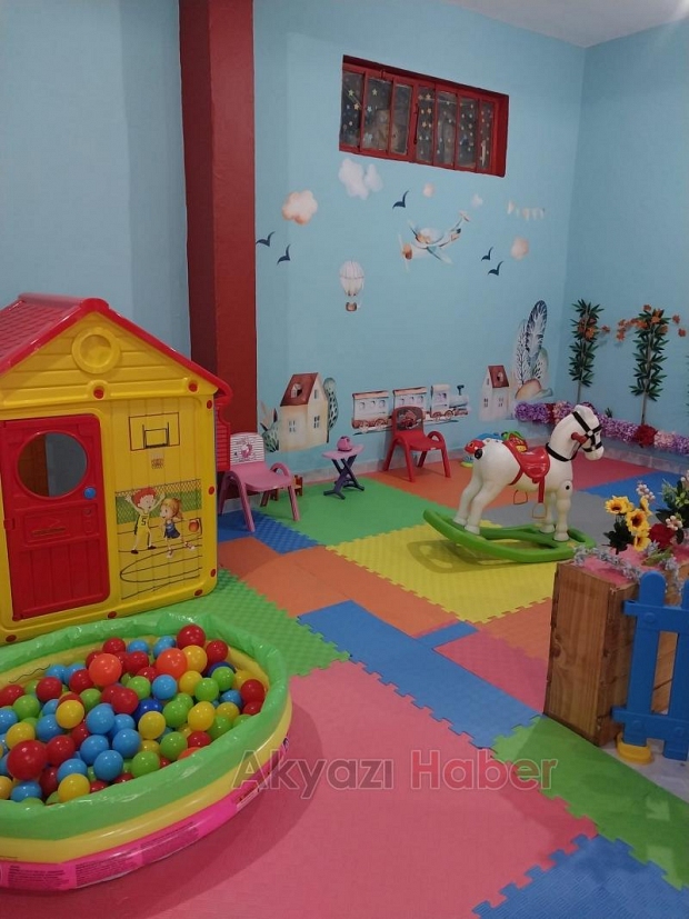 Oyun Durağı kum evi hizmete Başladı