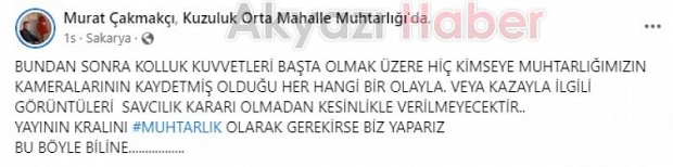 Muhtar Haddini Aştı