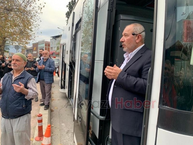 Umre  Kafilesi Yola Çıktı