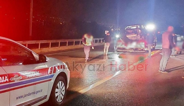 Akyazı'da kaza