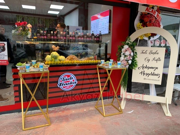Tadı Başka Çiğ Köfte Hizmete Başladı
