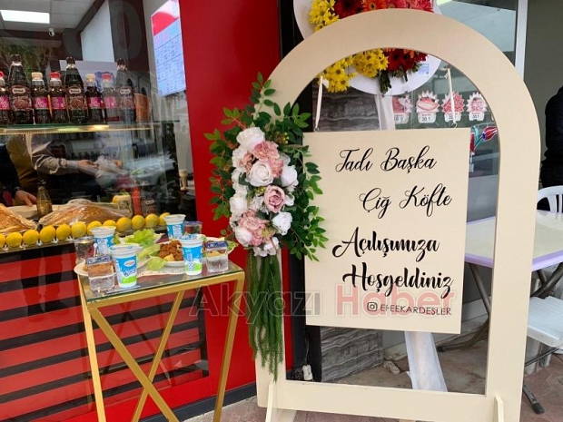 Tadı Başka Çiğ Köfte Hizmete Başladı