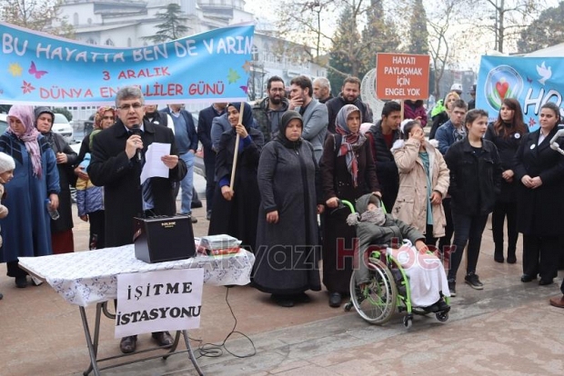 Akyazı'da Dünya Engelliler Günü etkinliği