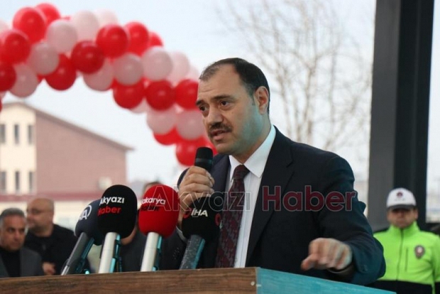 8 milyonluk ilçe terminali hizmete açıldı