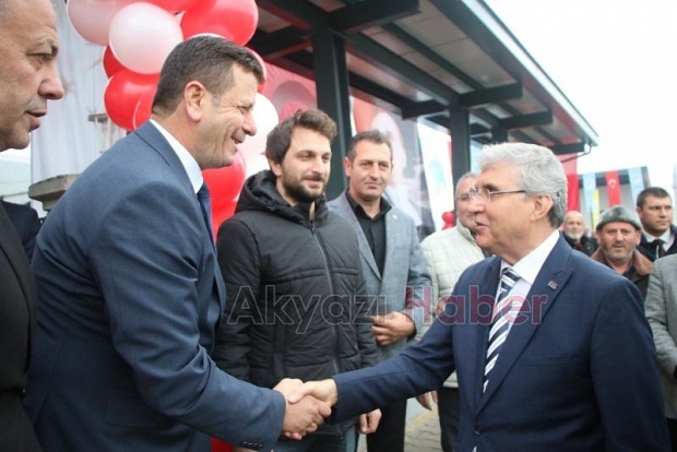 8 milyonluk ilçe terminali hizmete açıldı