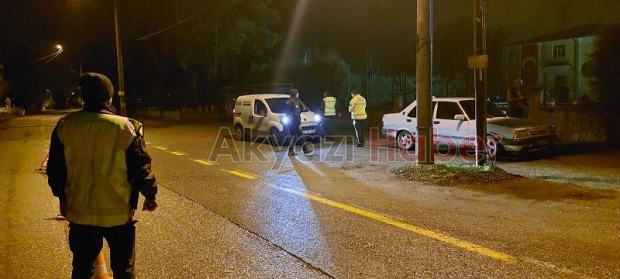Akyazı'da asayiş ve trafik denetimi