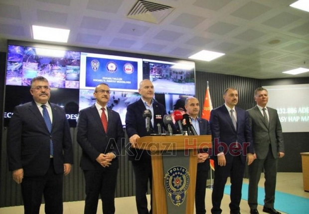 Bakan Soylu açıkladı; Sakarya'da büyük operasyon