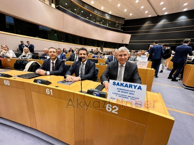 Tarihi gün: Sakarya 2023 Avrupa Spor Şehri oldu