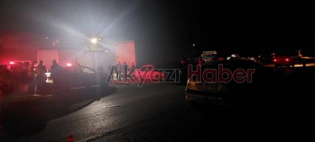Akyazı'da kaza: 4 yaralı
