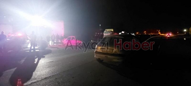 Akyazı'da kaza: 4 yaralı