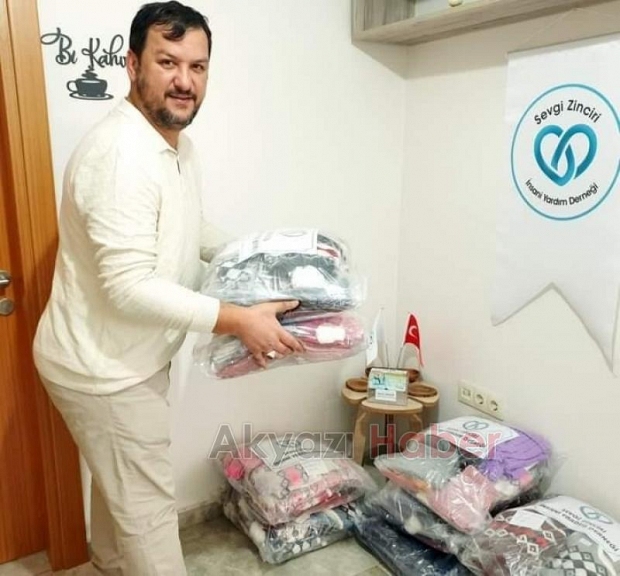 Sevgi Zinciri'nden öğrencilere kışlık yardımı