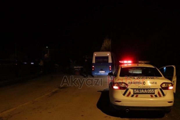 Akyazı'da zincirleme kaza
