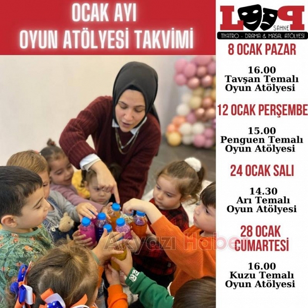Akyazı'nın İlk Sanat ve Çocuk Etkinlik Atölyesi