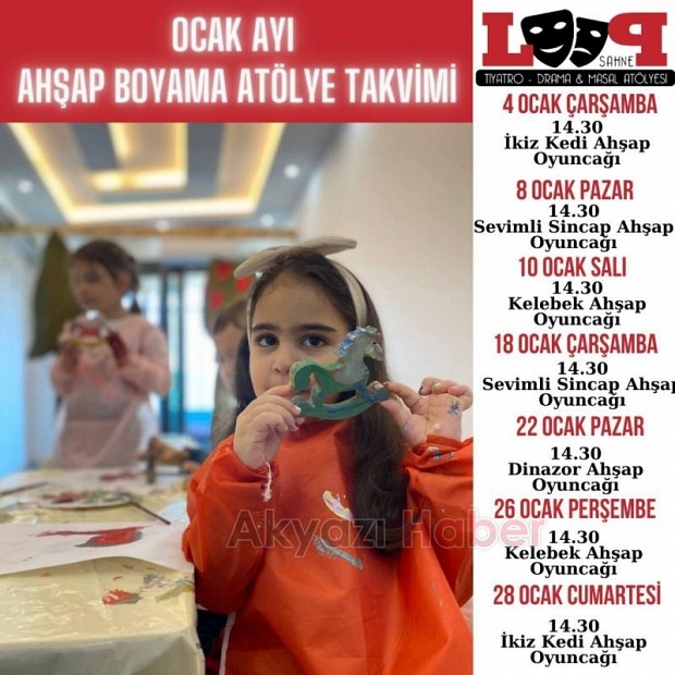 Akyazı'nın İlk Sanat ve Çocuk Etkinlik Atölyesi