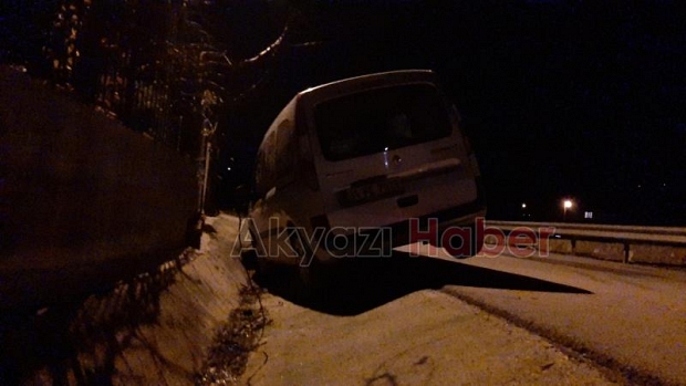 Yılbaşı gecesi alkolü fazla kaçırıp kaza yaptı
