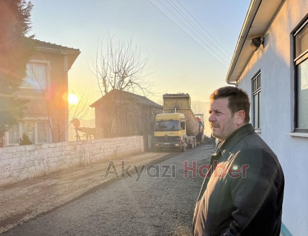 Akyazı’da asfalt atağı 2023 yılında da devam ediyor
