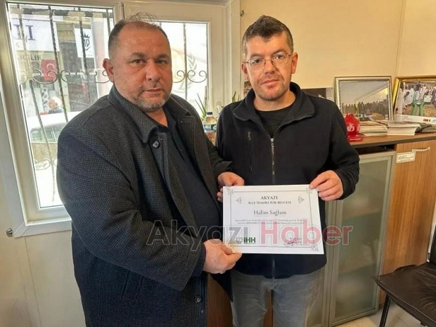 İHH Akyazı Temsilcisi Halim Sağlam oldu