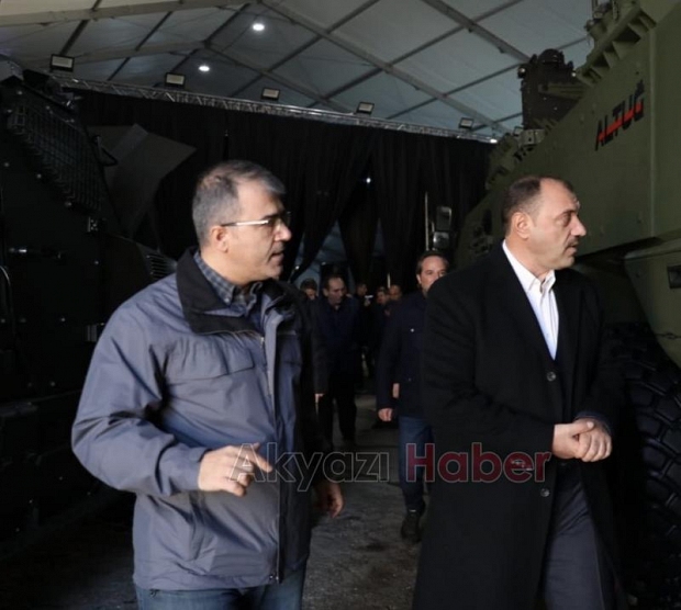Vali Kaldırım'dan Erdoğan'ın ziyareti öncesi fabrikada inceleme