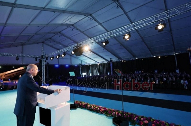 Cumhurbaşkanı Erdoğan Sakarya'ya geldi