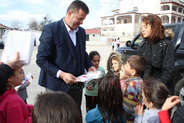 Milli Eğiitim Müdürü ve Başkan Soykan'dan okullara ziyaret