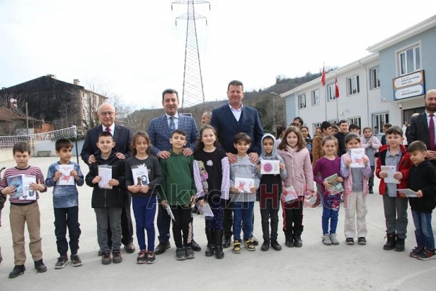 Milli Eğiitim Müdürü ve Başkan Soykan'dan okullara ziyaret