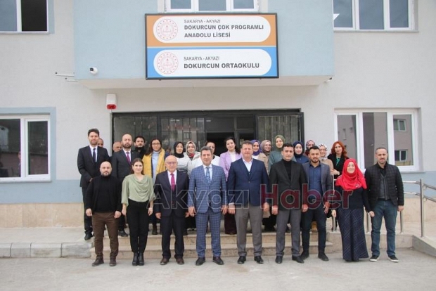 Milli Eğiitim Müdürü ve Başkan Soykan'dan okullara ziyaret