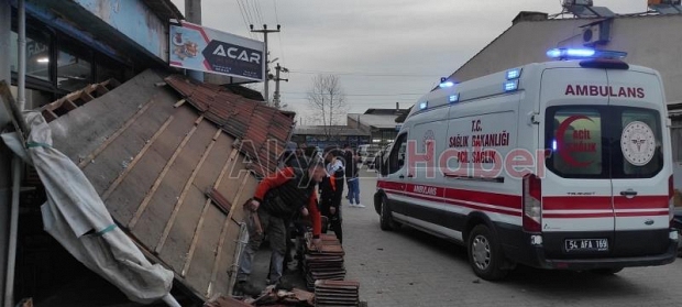 Kendiliğinden hareket edip çay ocağına daldı