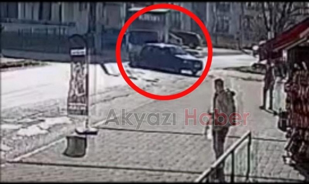 Kaza anı kamerada
