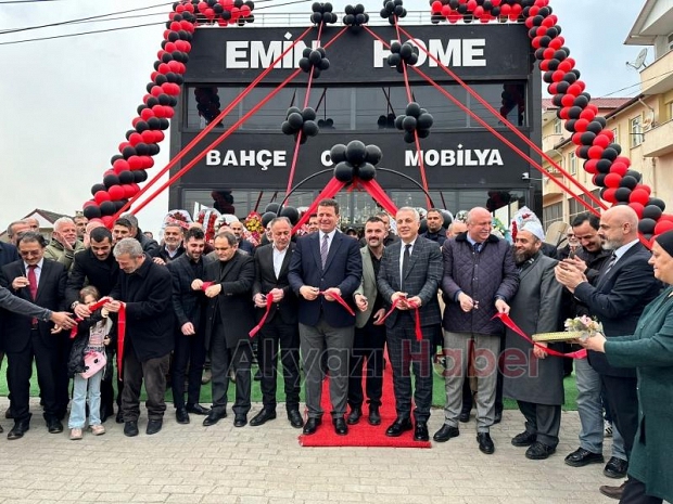  Bahçe ve Ofis Mobilyaları Mağazası Emin Home açıldı 