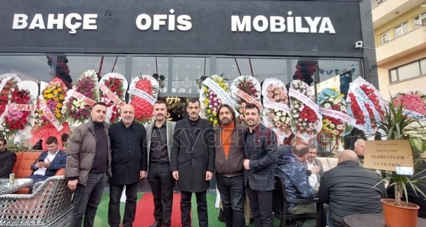  Bahçe ve Ofis Mobilyaları Mağazası Emin Home açıldı 
