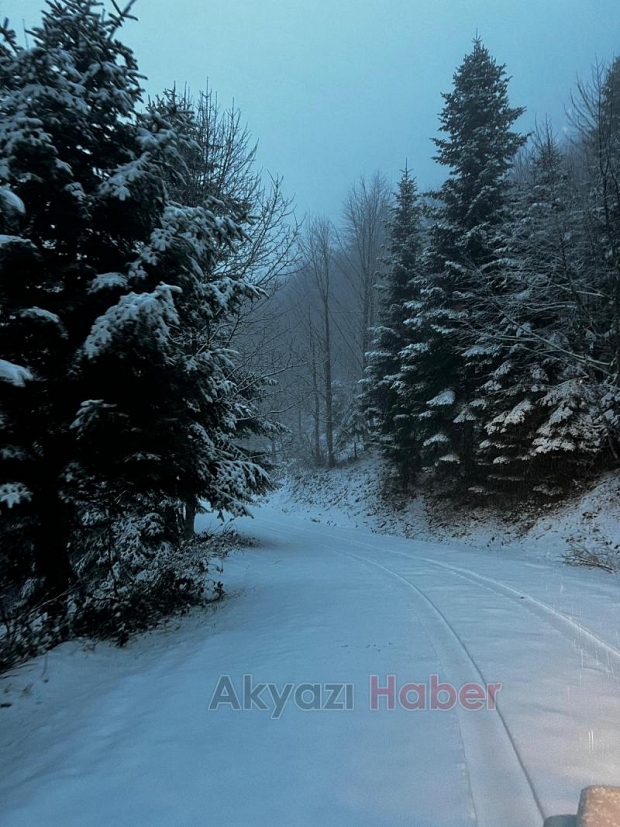 Şehirden kar fotoğrafları