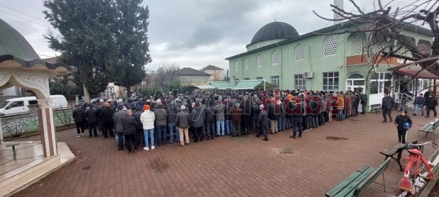 Kazada ölen Mehmet Oğuz'a acı veda