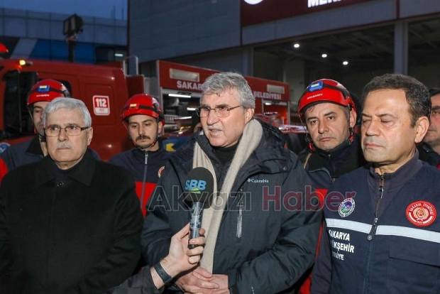 Başkan Yüce seferberlik çağrısı yaparak ekipleri yola çıkardı