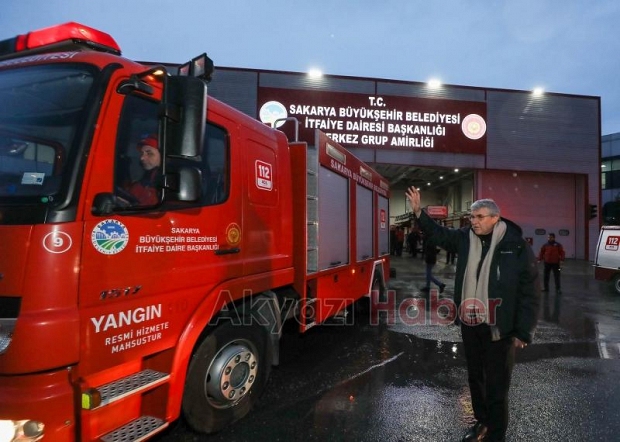 Başkan Yüce seferberlik çağrısı yaparak ekipleri yola çıkardı