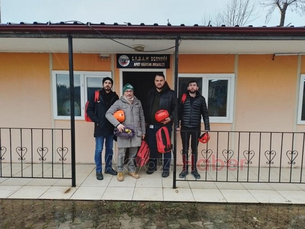 SAKTİM ve SABAH ekipleri yardım için deprem bölgesine gitti