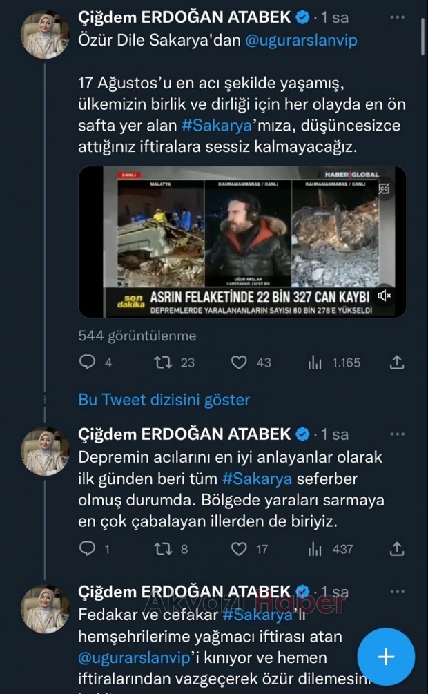 Uğur Arslan’ın ithamlarına tepkiler çığ gibi büyüyor