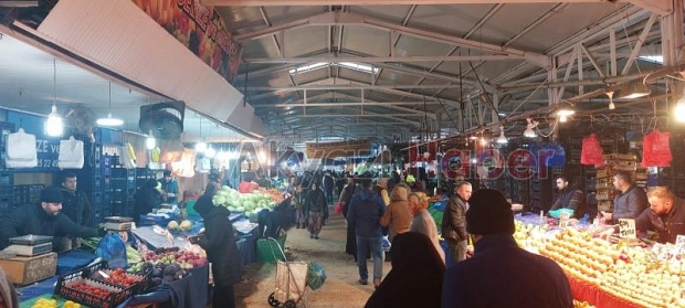 Akyazı pazar yerinde kavga