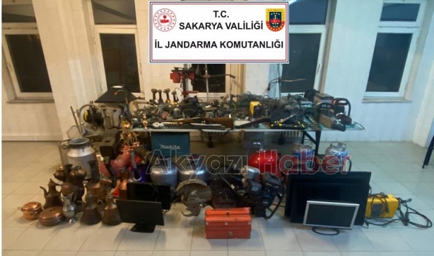 Hırsızlık çetesini jandarma çökertti
