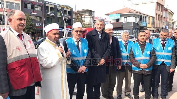 Deprem bölgesine 2 tır yardım malzemesi gönderildi